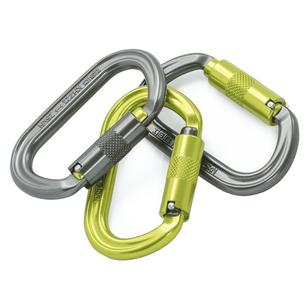 ISC Oval Carabiner - 3pk
