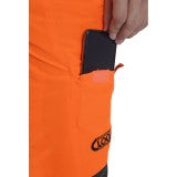 Clogger Zero Gen2 Light and Cool Men's Chainsaw Pants- Hi Vis Orange