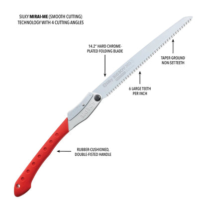 BIGBOY 360mm Large Teeth Silky