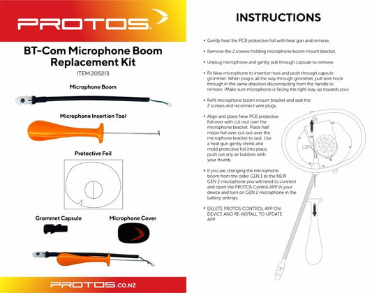 Protos Microphone Repair Kit