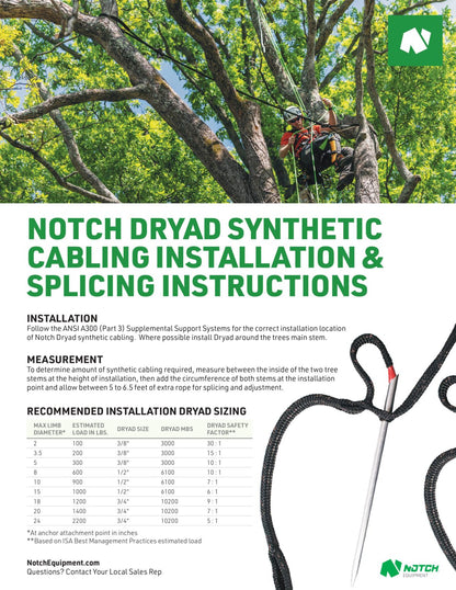 Notch Dryad Tree Bracing