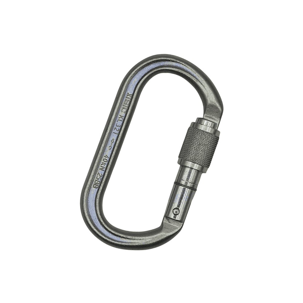 ISC Offset Oval Keylock Carabiner